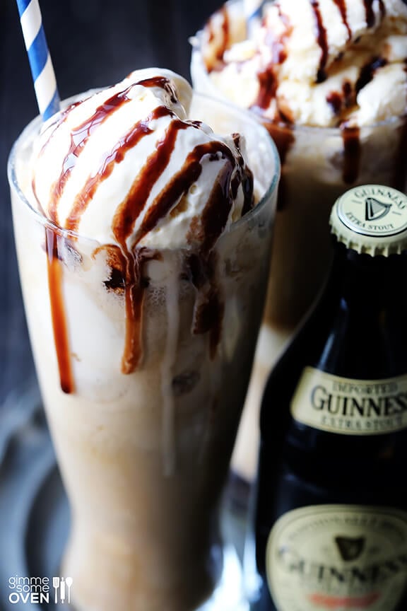 Guinness Floats | gimmesomeoven.com