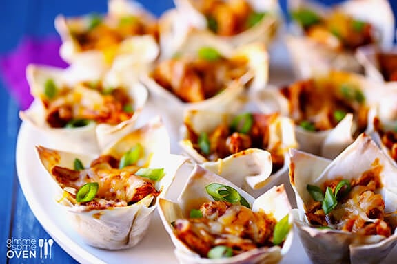 Easy Chicken Enchilada Cups | gimmesomeoven.com