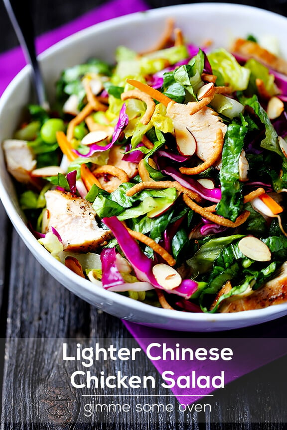 lichtere Chinese kippensalade | gimmesomeoven.com
