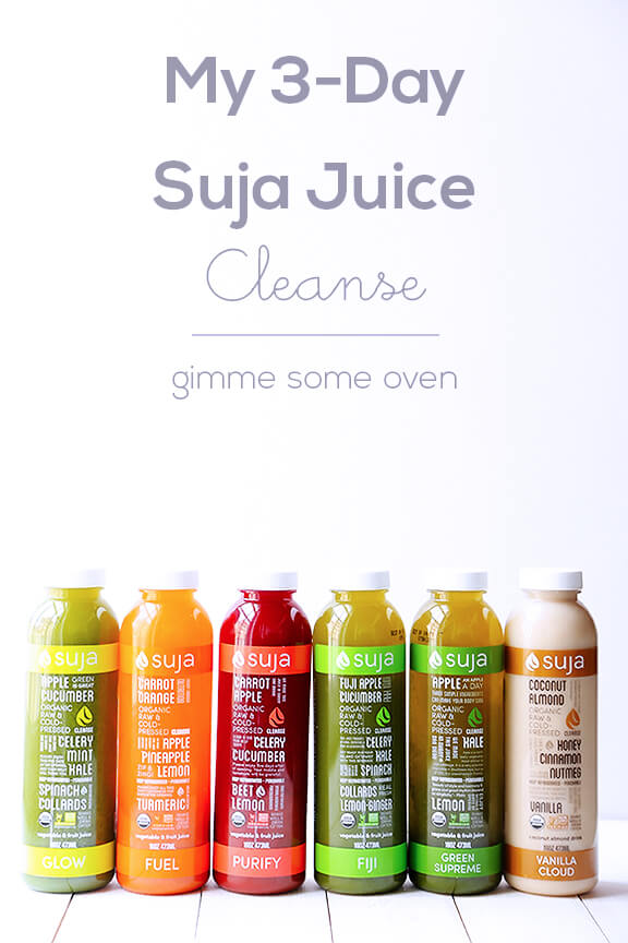 My 3 Day Suja Juice Cleanse Gimme