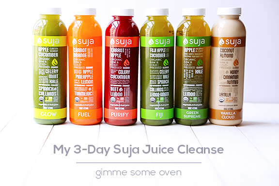 My 3 Day Suja Juice Cleanse Gimme