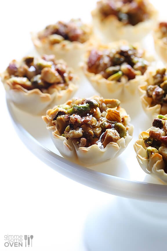 Baklava Cups | gimmesomeoven.com