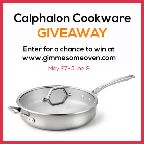 Calphalon Giveaway | gimmesomeoven.com