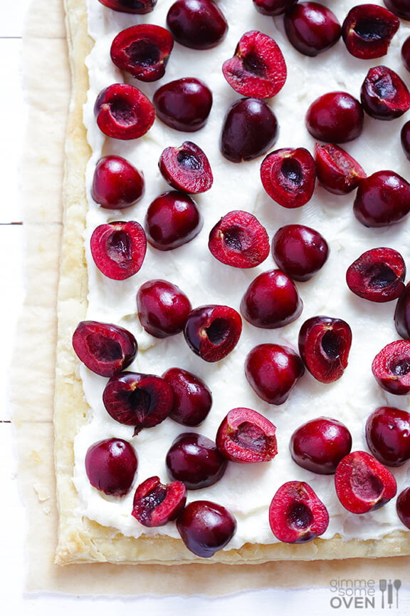 Easy Cherry Tart  Gimme Some Oven