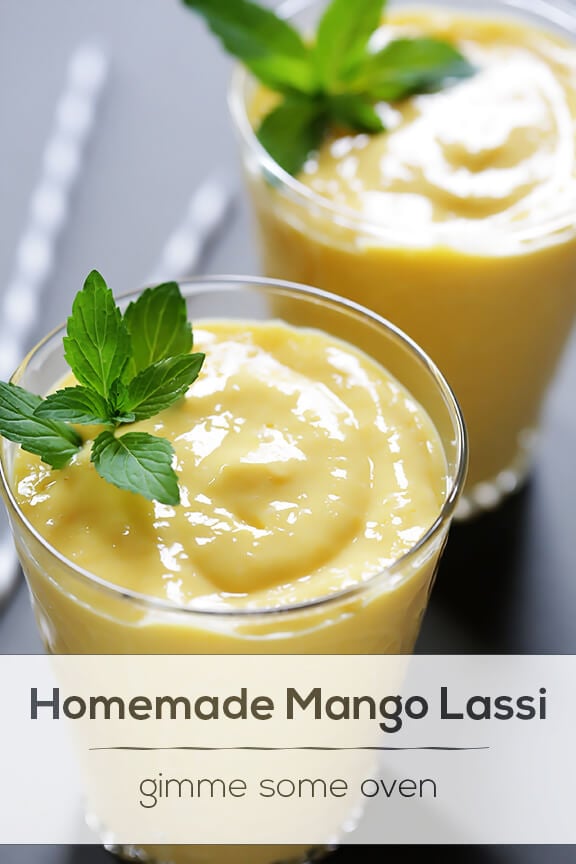 Mango Lassi | gimmesomeoven.com