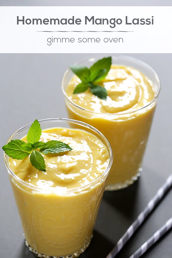 Mango Lassi | gimmesomeoven.com