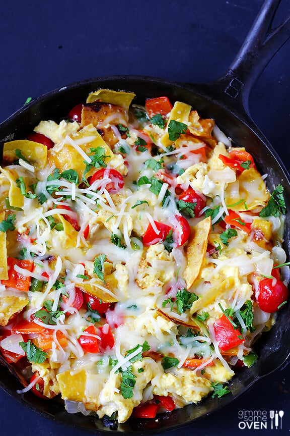 Migas Recipe | gimmesomeoven.com #glutenfree