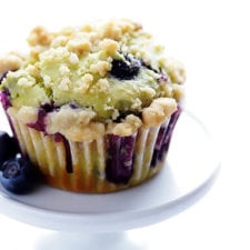 Blueberry Avocado Muffins