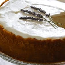 Lavender Cheesecake
