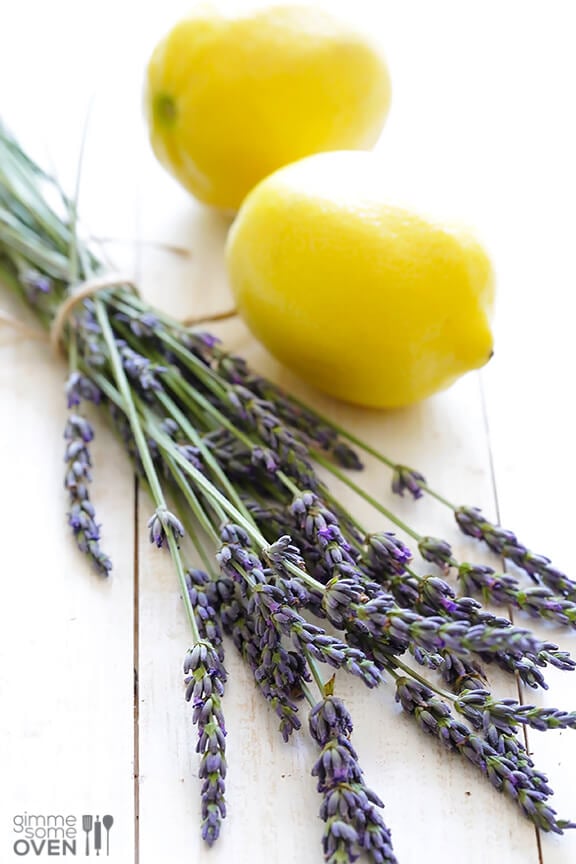 Sparkling Lavender Lemonade Recipe | gimmesomeoven.com