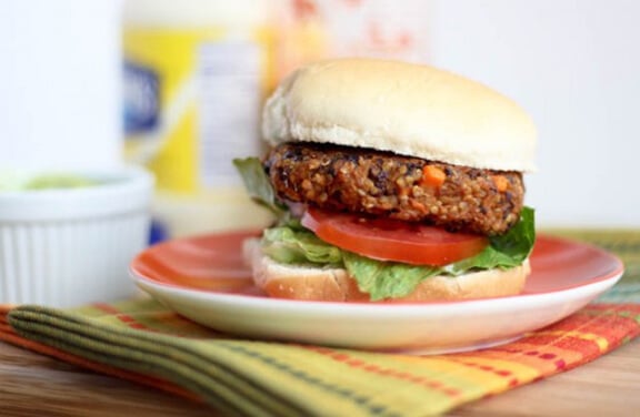 Black Bean Burger | bakeyourday.net