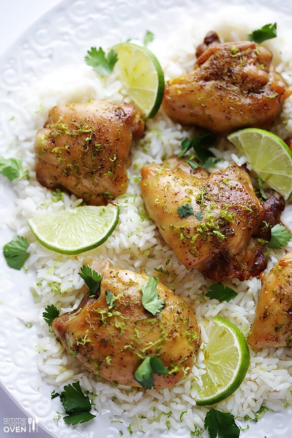 Easy Lime Chicken Recipe | gimmesomeoven.com