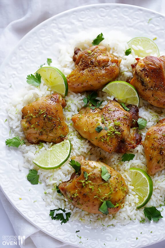 Easy Lime Chicken Recipe | gimmesomeoven.com