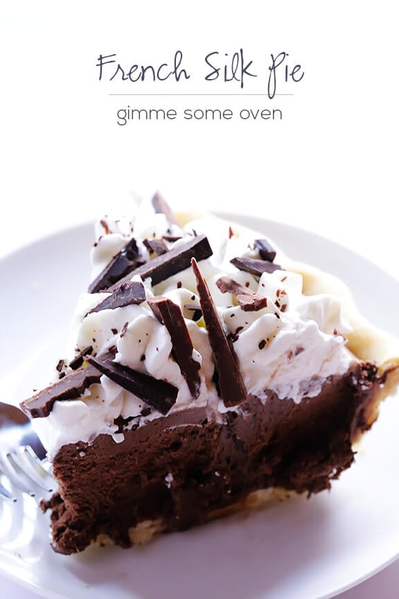 French Silk Pie (Chocolate Pie) Recipe | gimmesomeoven.com