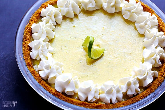 The Best Key Lime Pie Recipe | gimmesomeoven.com