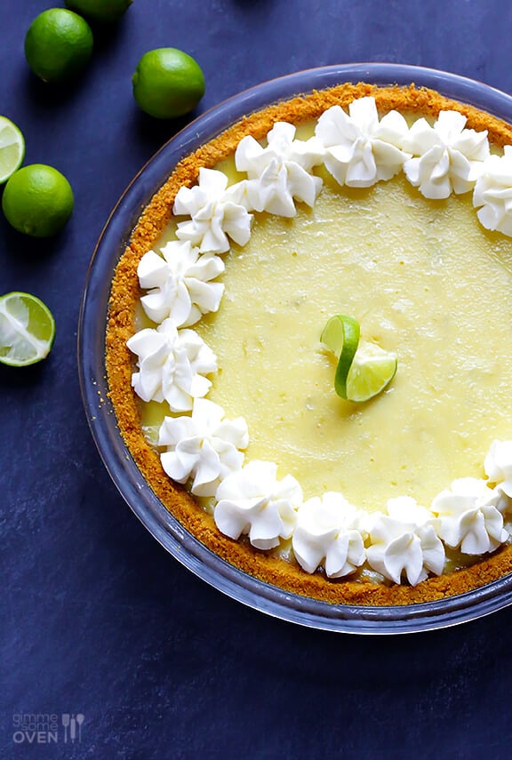 Best Key Lime Pie Recipe | gimmesomeoven.com
