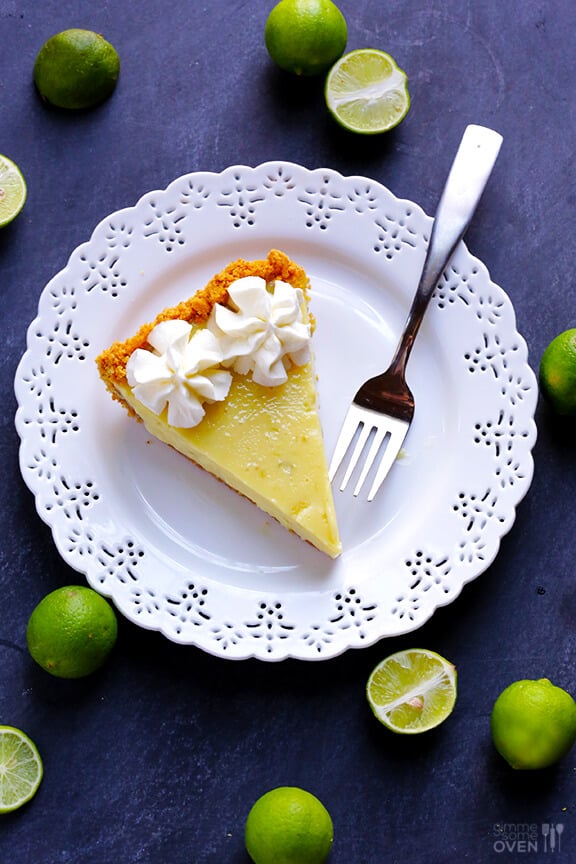 Best Key Lime Pie Recipe | gimmesomeoven.com