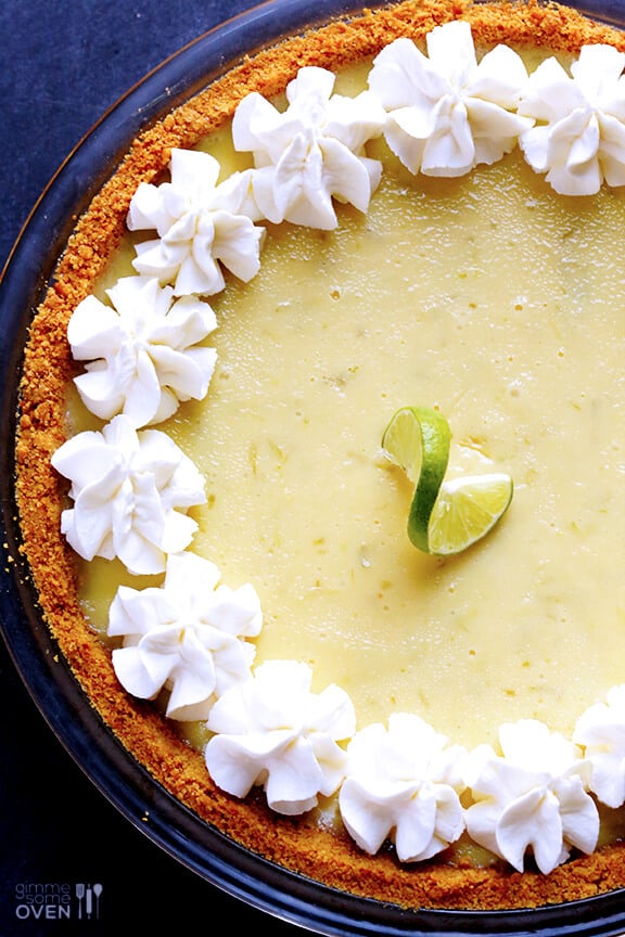 The Best Key Lime Pie Recipe | gimmesomeoven.com