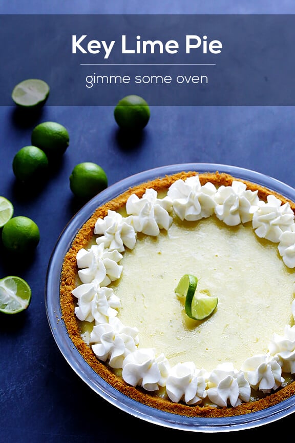 Best Key Lime Pie Recipe | gimmesomeoven.com