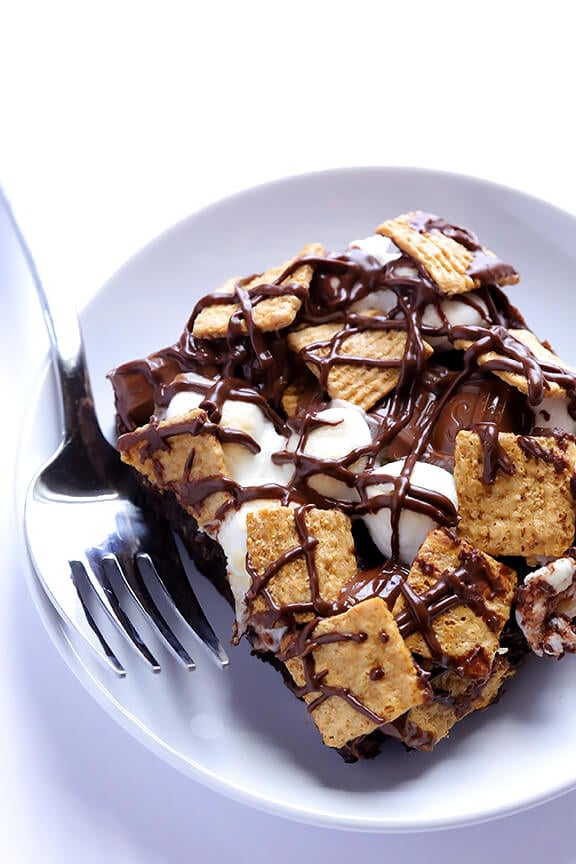 S'mores Bars Recipe | gimmesomeoven.com