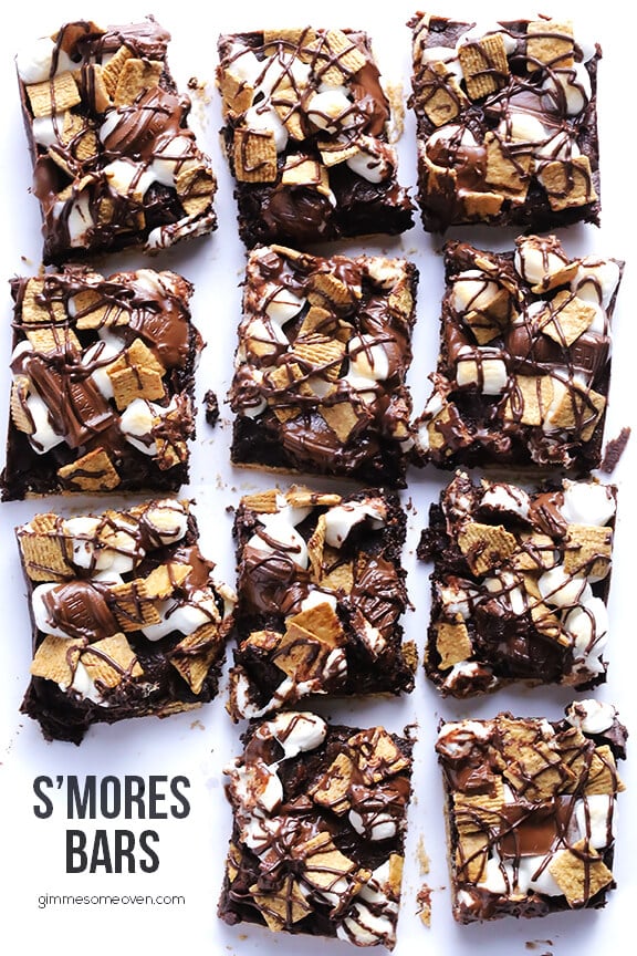 S'mores Bars Recipe | gimmesomeoven.com