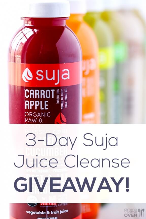 Suja Juice Cleanse GIVEAWAY 2