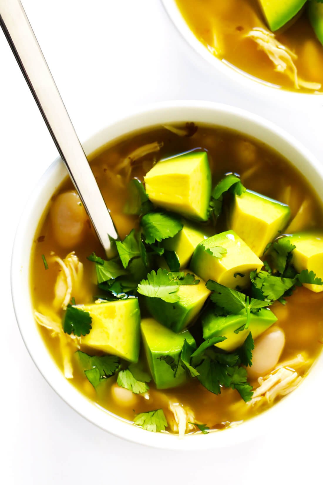 5-Ingredient White Chicken Chili Recipe | Gimme Some Oven 