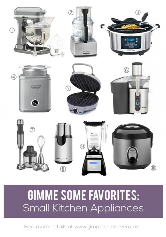 Favorite Small Kitchen Appliances