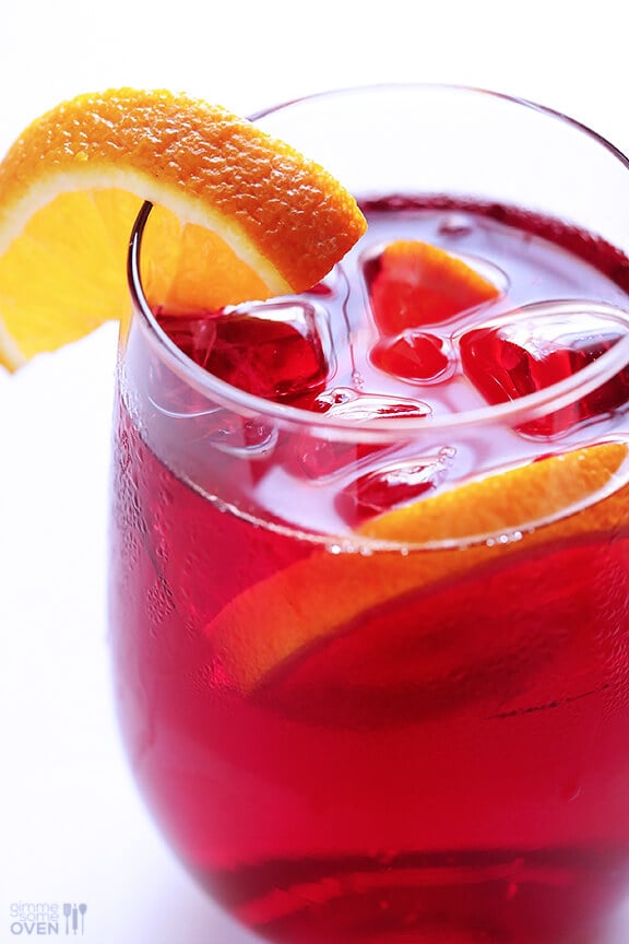 Agua de Jamaica (Hibiscus Tea) Recipe | gimmesomeoven.com