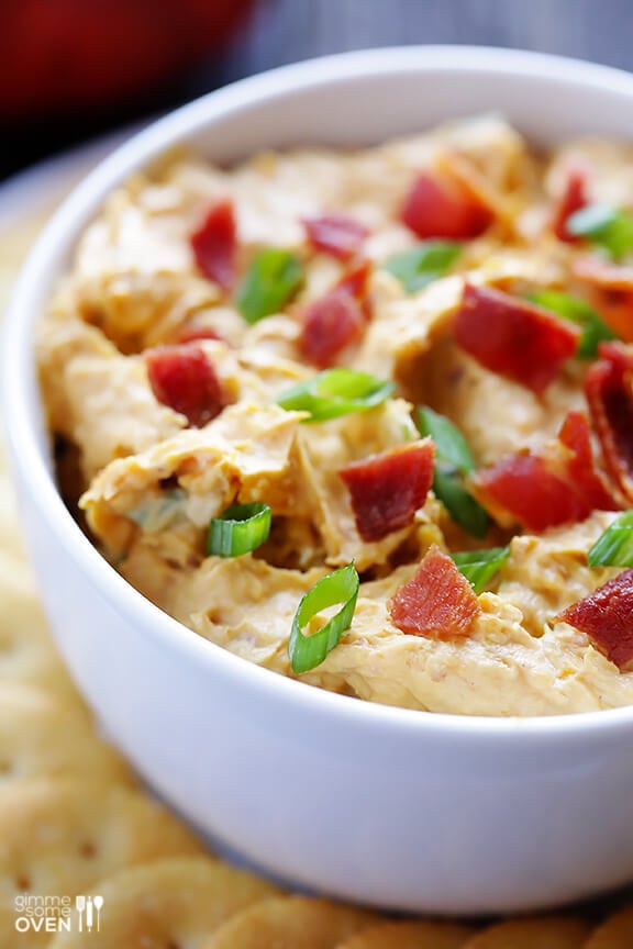 Savory Pumpkin Dip Recipe | gimmesomeoven.com