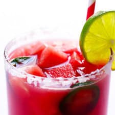 Spicy Jalapeño Watermelon Margaritas