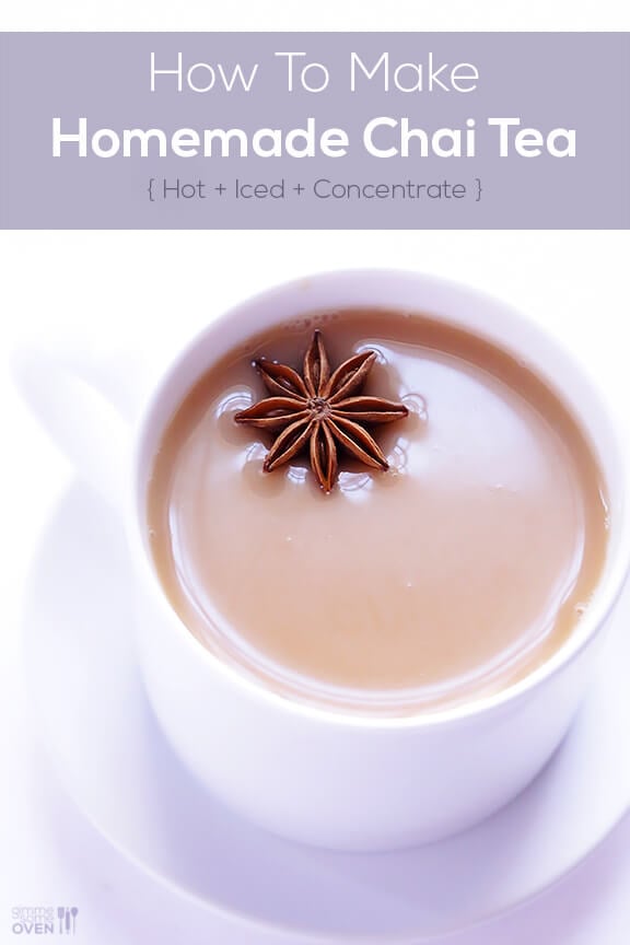 How To Make Homemade Chai Tea | gimmesomeoven.com