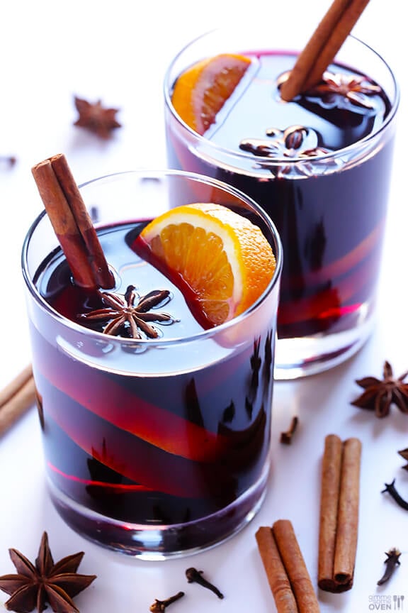 Mulled Wine Recipe | gimmesomeoven.com