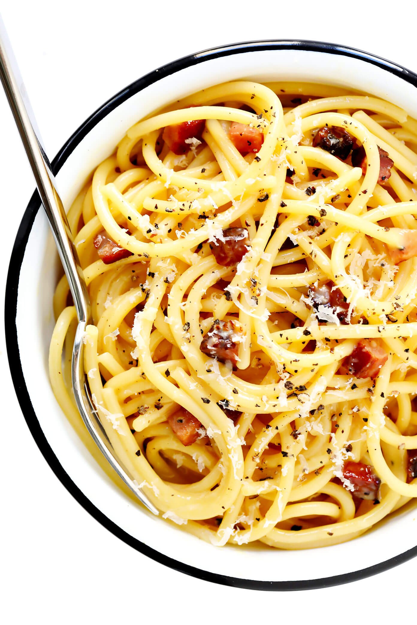 The Best Pasta Carbonara Recipe Gimme Some Oven
