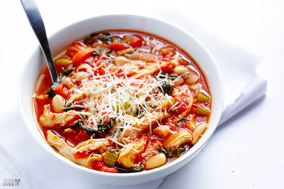 Tomato Basil Chicken Stew | gimmesomeoven.com