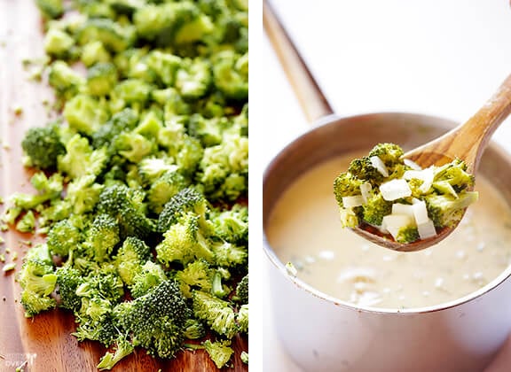 5-Ingredient Broccoli Cheese Soup Recipe | gimmesomeoven.com