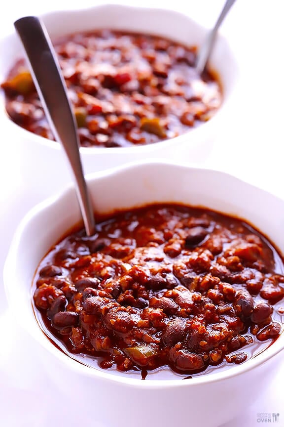 5 Ingredient Chili | gimmesomeoven.com