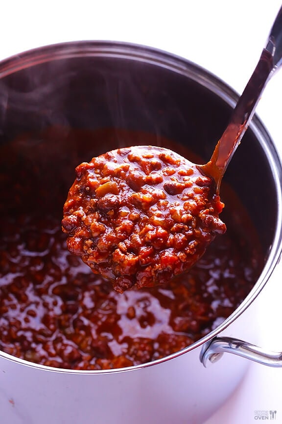 5 Ingredient Chili | gimmesomeoven.com