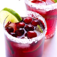 Easy Cranberry Margaritas-image