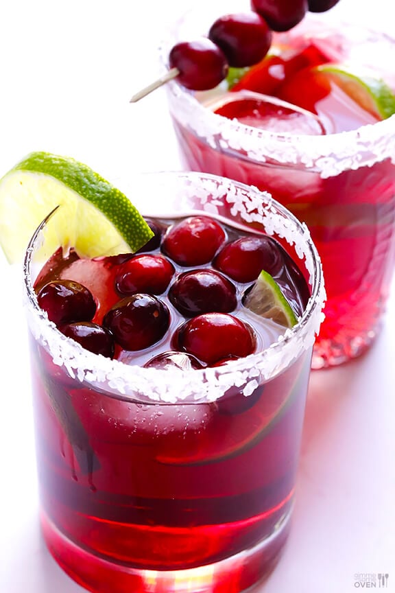 Cranberry Margaritas - Gimme Some Oven