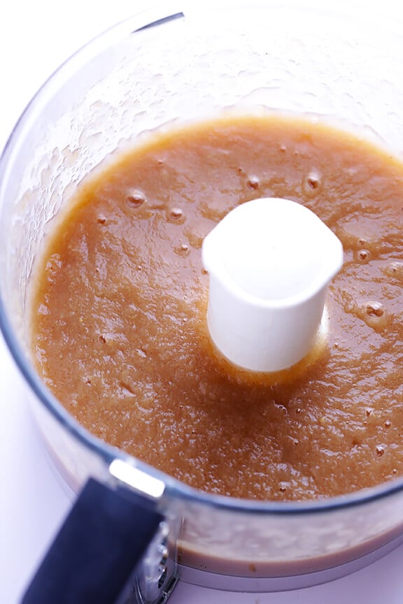 Easy Stovetop Pear Butter Recipe | gimmesomeoven.com