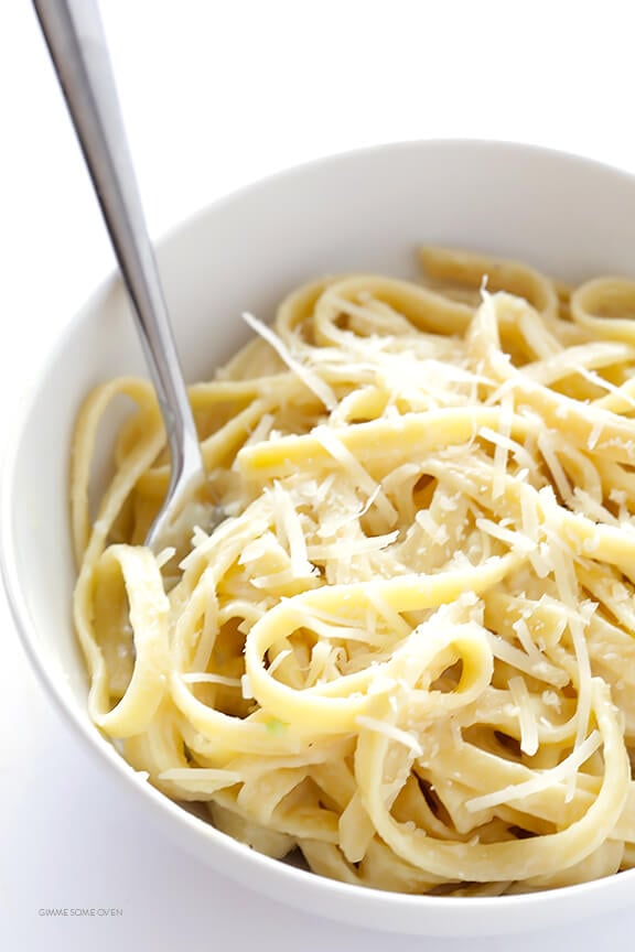 Skinny Fettucine Alfredo 5