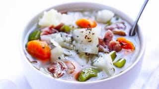 Ham And Cabbage Soup Recipe
