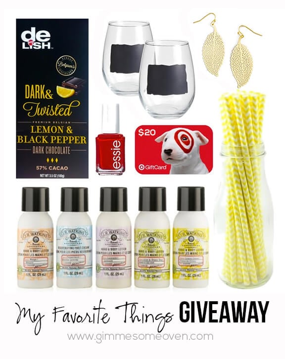 My Favorite Things & iPad GIVEAWAY | gimmesomeoven.com #giveaway