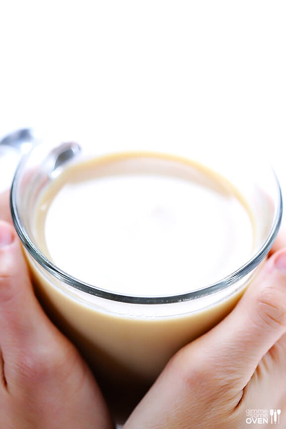 DIY London Fog Tea Latte (Earl Grey Latte) | gimmesomeoven.com