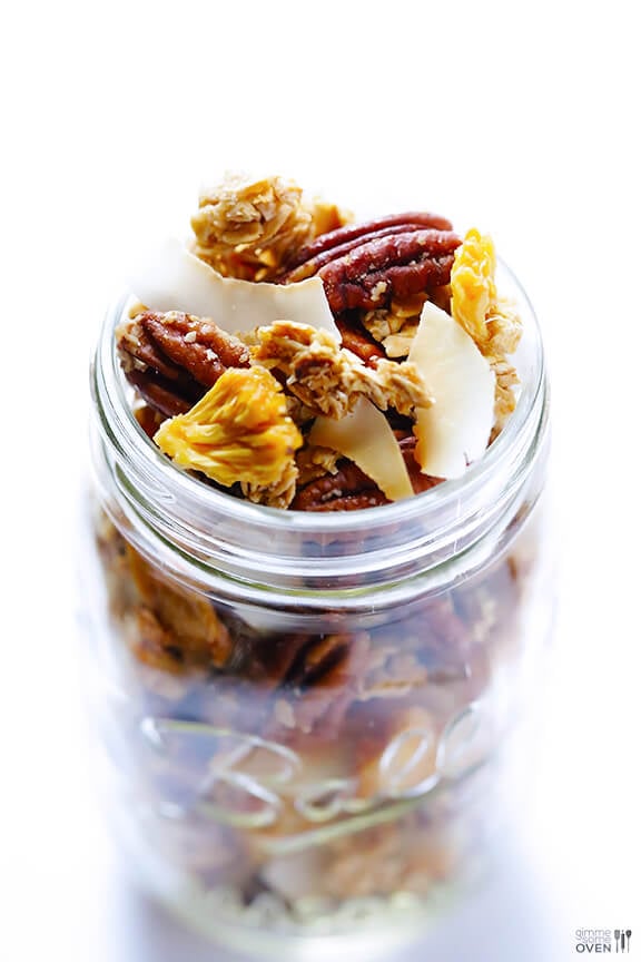 Pina Colada Granola | gimmesomeoven.com