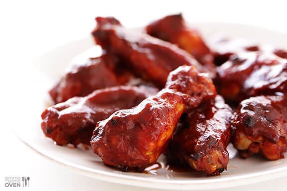 Oven Baked Barbecue Chicken Wings