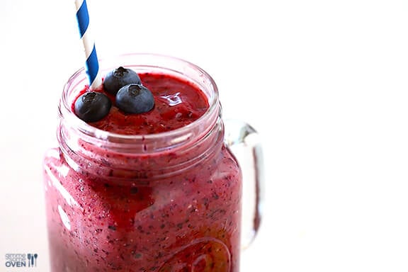 Blueberry Avocado Smoothie 1