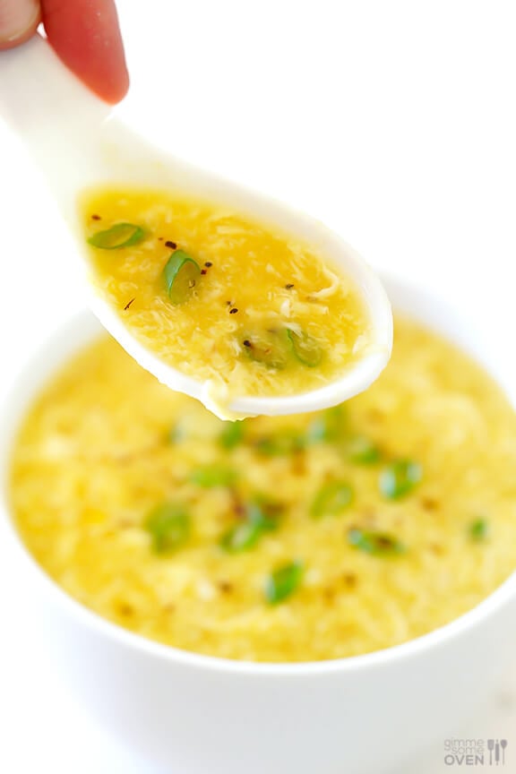 Egg Drop Soup Recipe | Gimme Some Oven