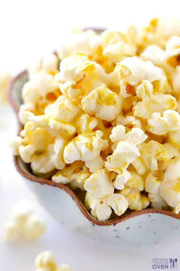 Nooch Popcorn | gimmesomeoven.com #vegan